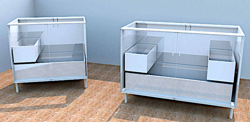 kitchen units Pretoria, Sink unit with drawers